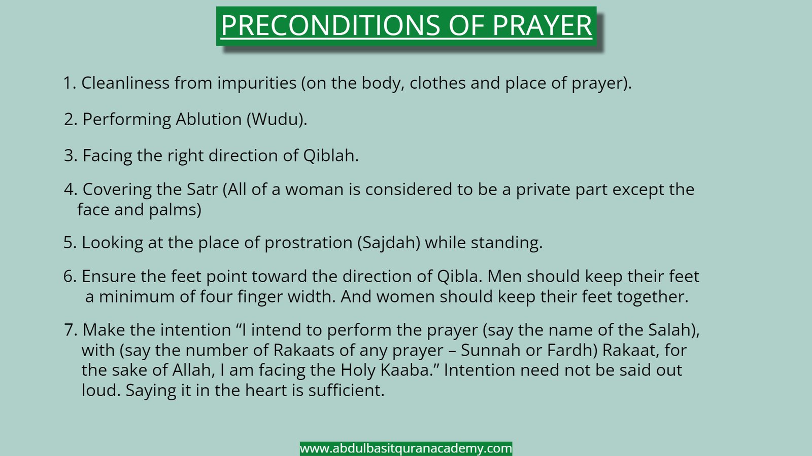 Women's Method Of Performing Salah
