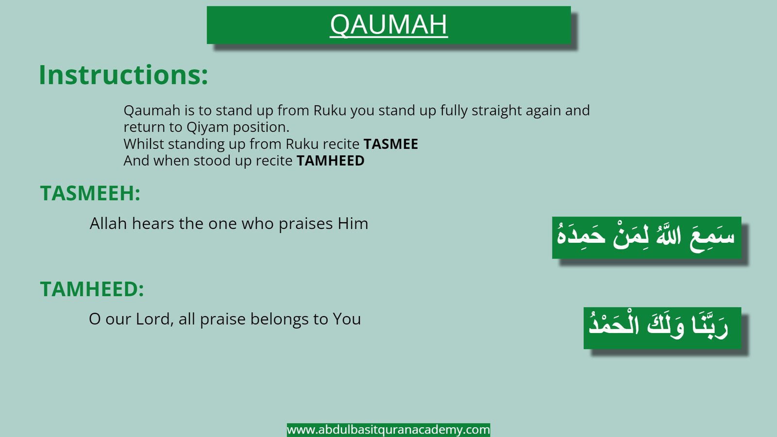 Women's Method Of Performing Salah