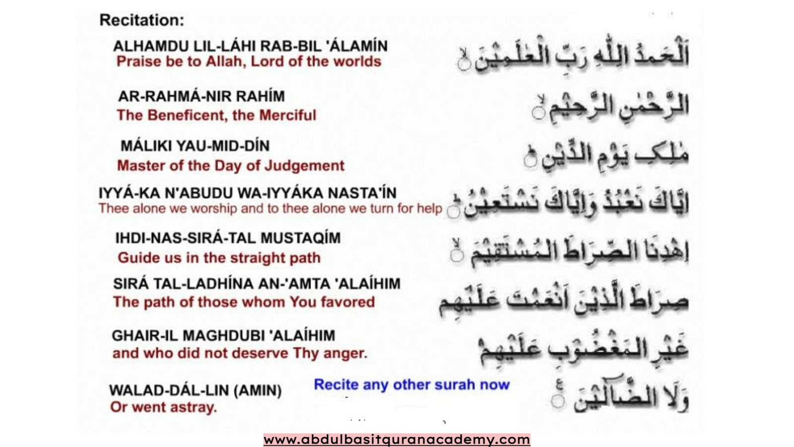 Men's method of performing salah